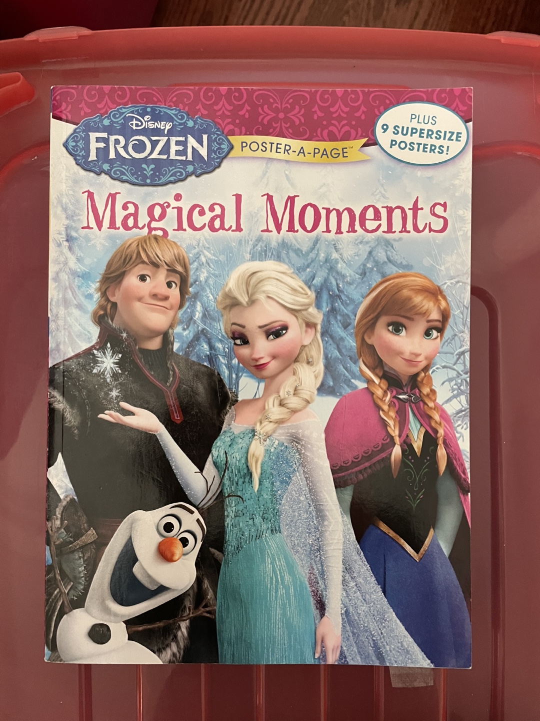 Disney Frozen Magical Moments Poster-A-Page Book