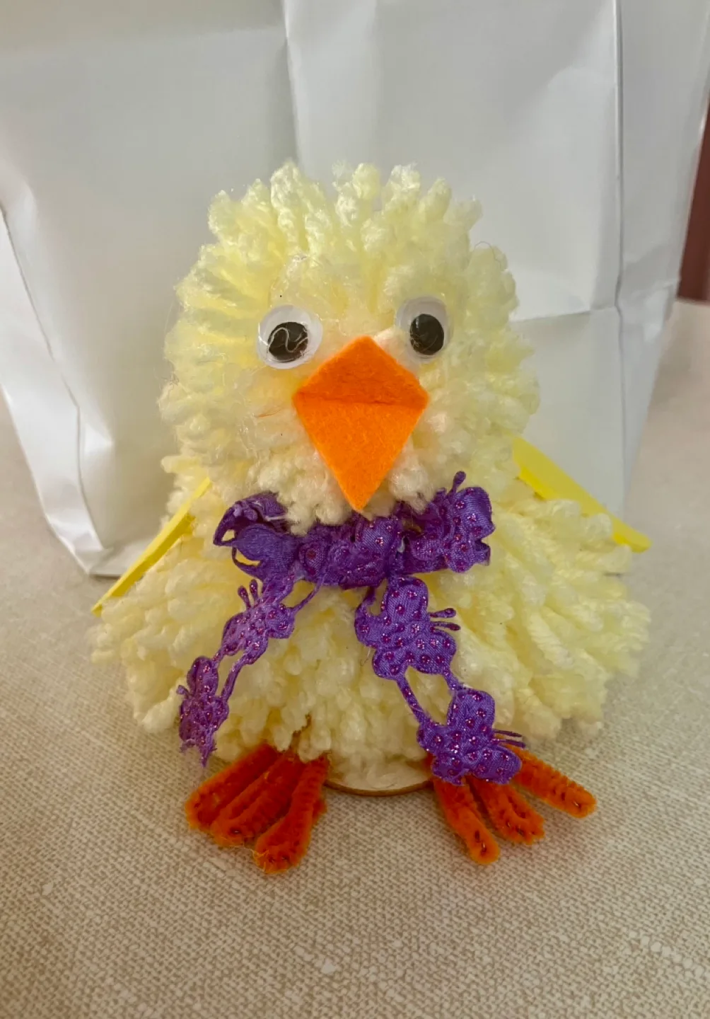 Adorable Yarn Pom-Pom Easter Chicks and Bunnies image indicator(2)