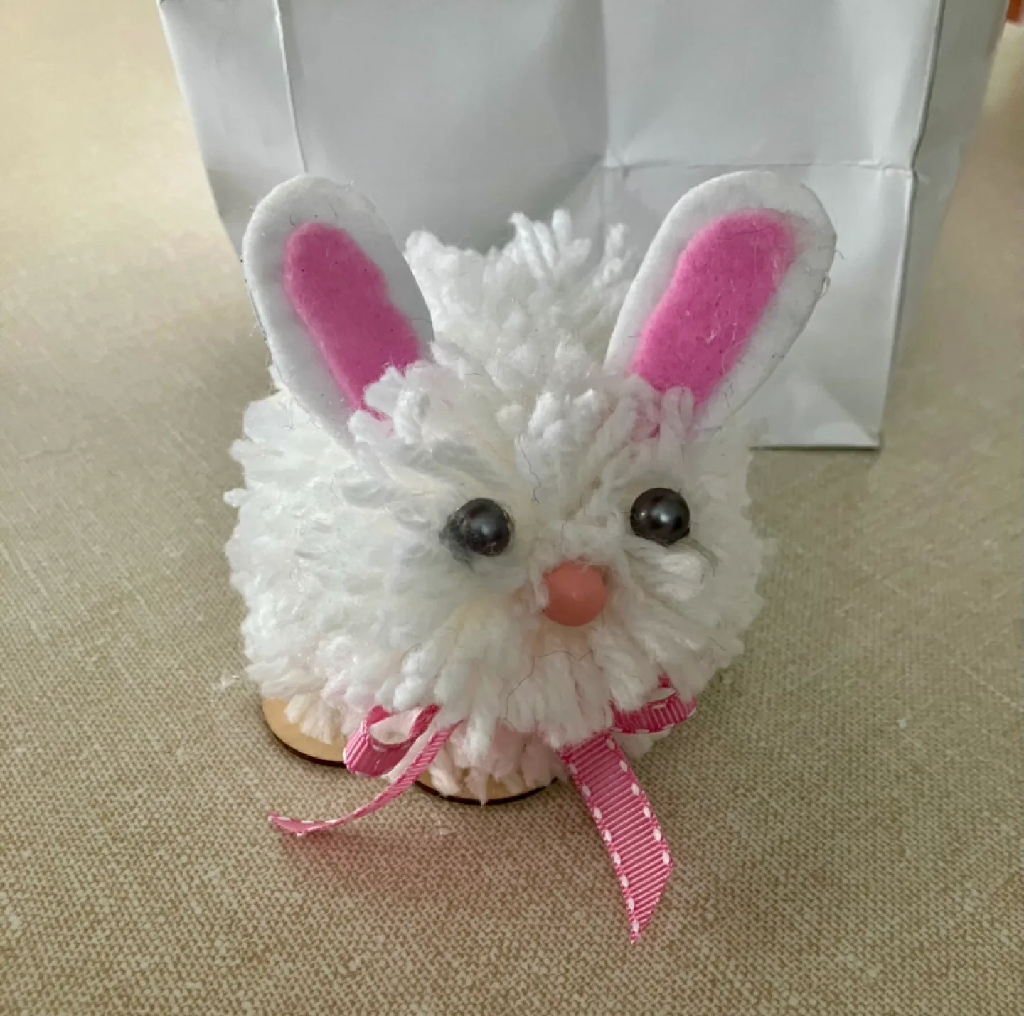 Adorable Yarn Pom-Pom Easter Chicks and Bunnies image indicator(5)
