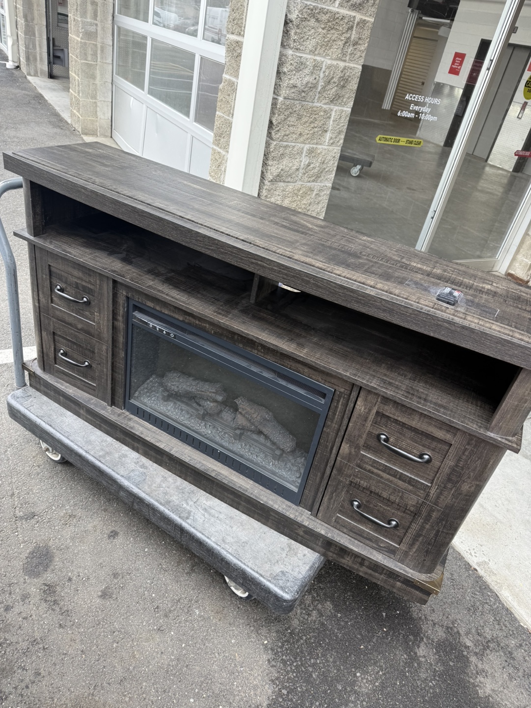 Electric Fireplace TV Stand Console