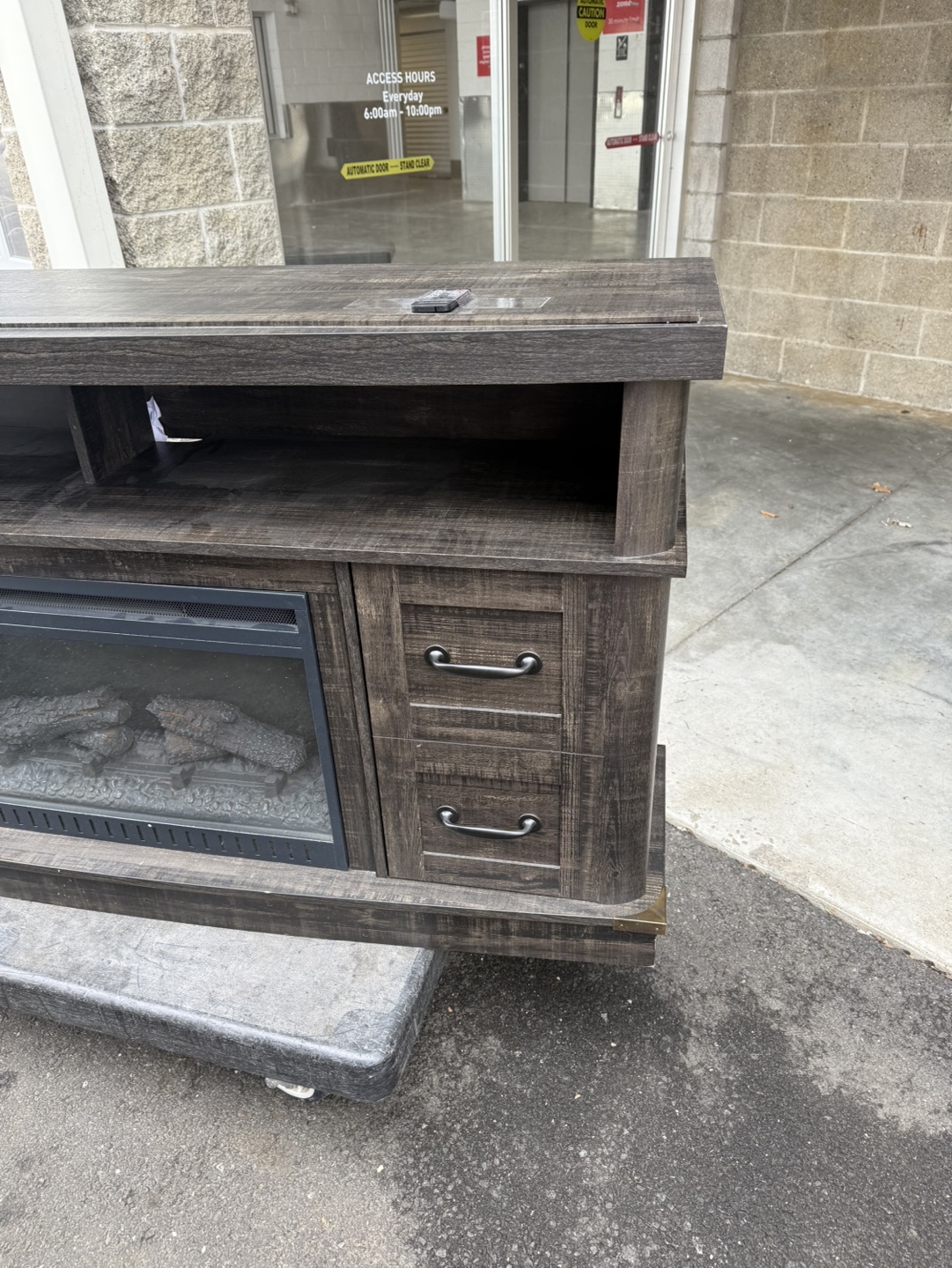 Electric Fireplace TV Stand Console - photo 2