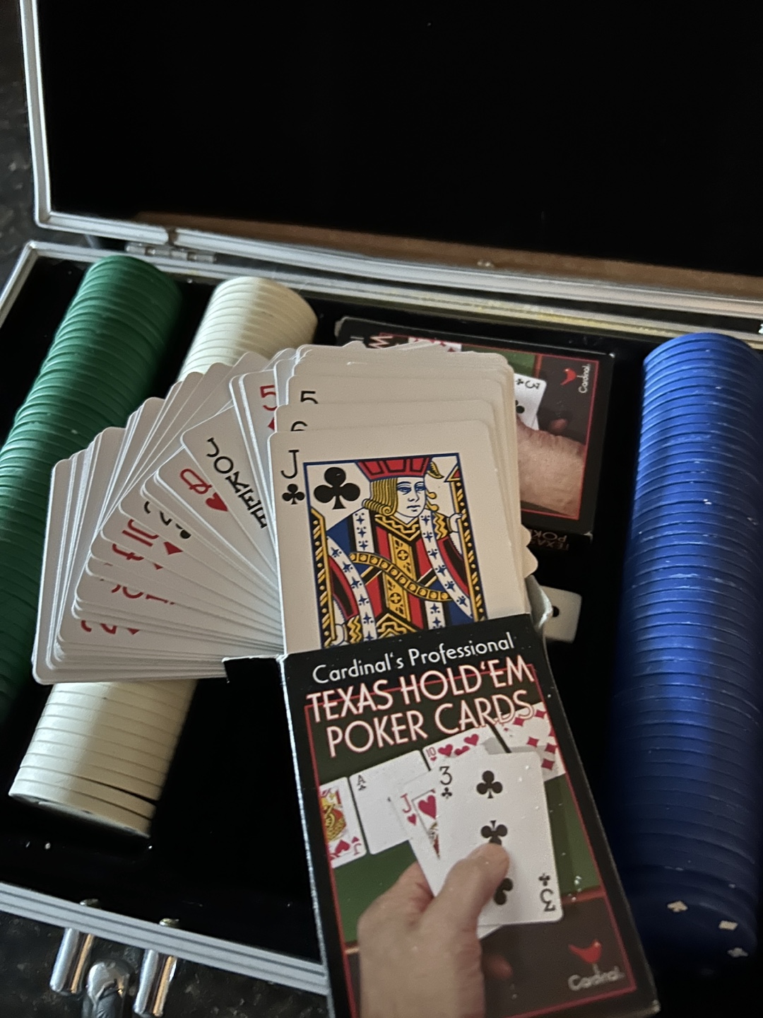 Poker Set in Aluminum Case - photo 2