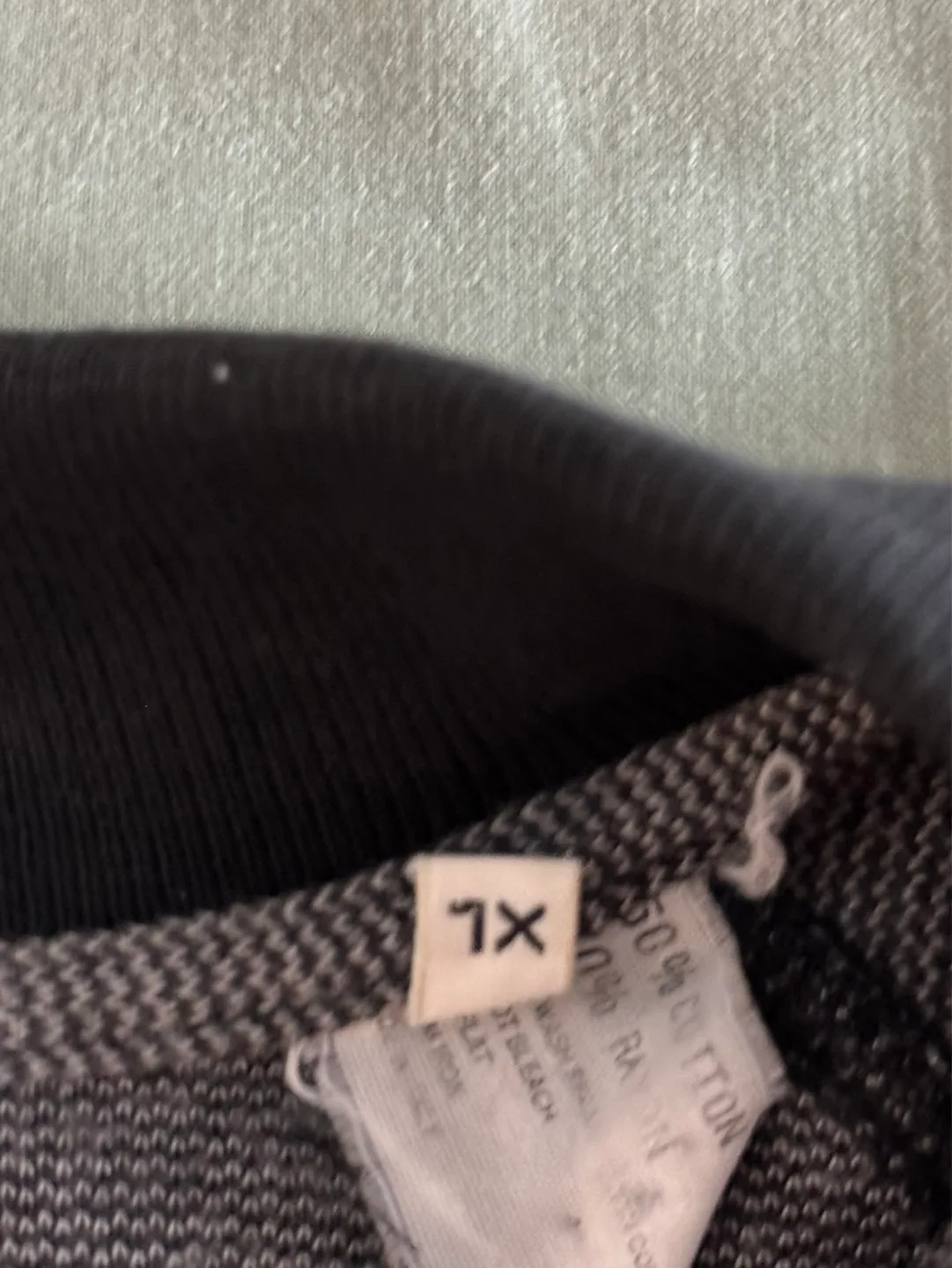 Giorgio Armani Grey Long Sleeve Polo Shirt - Size XL image indicator(4)