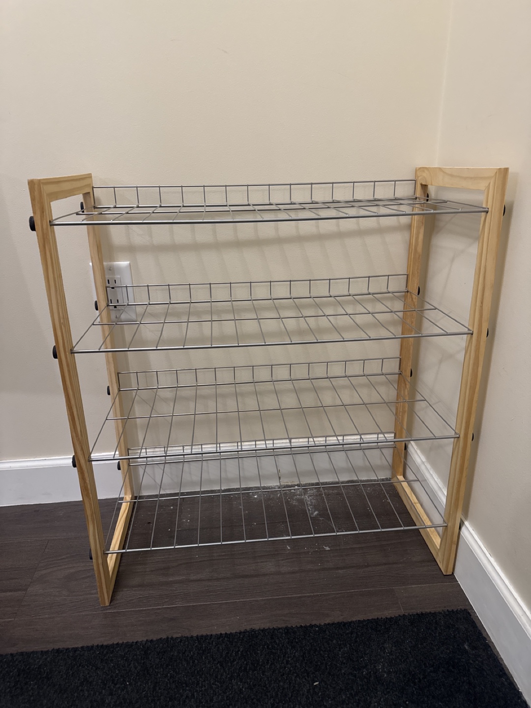 Four-Tier Shoe Rack Organizer