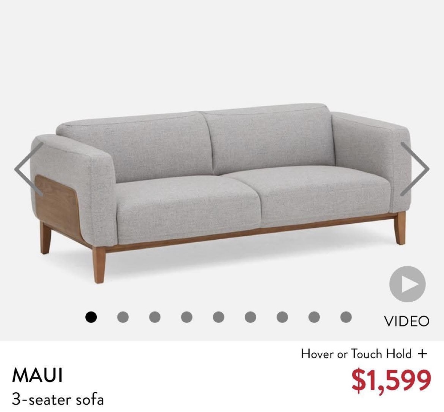 Grey Sofa - must pick up by Monday (April 14) - photo 5