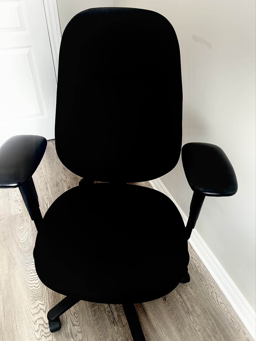 Office Chair - Black Fabric - Adjustable