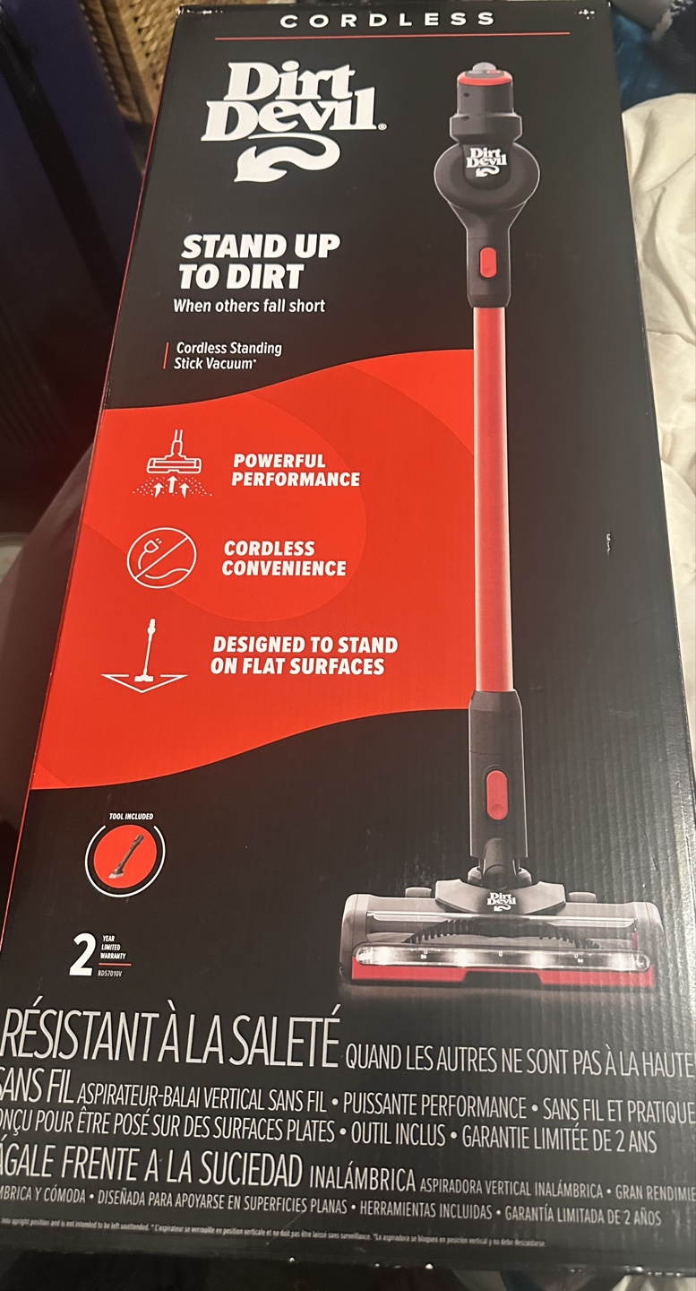 Dirt Devil BD57010V Cordless Standing Stick Vacuum - photo 2