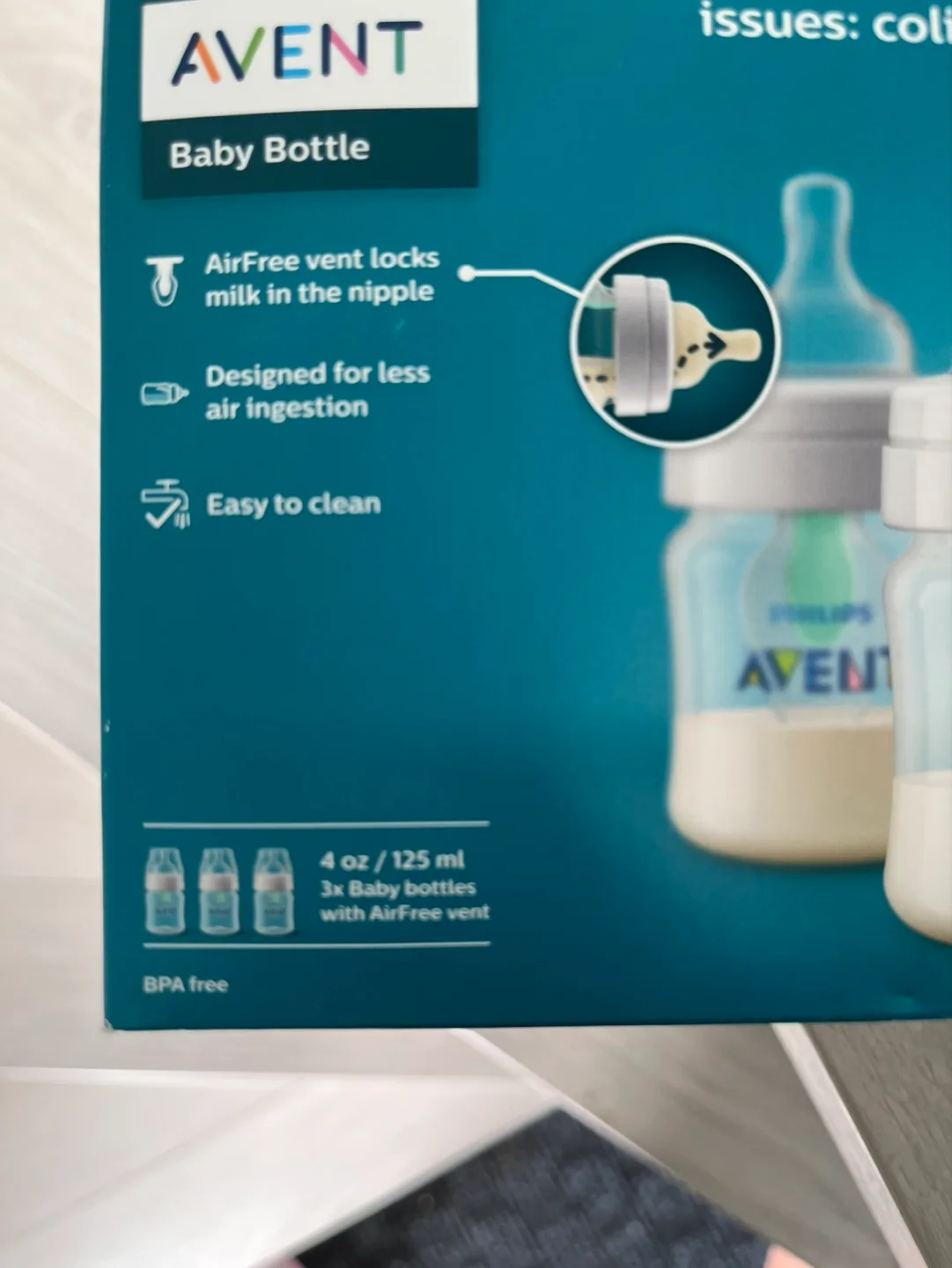 Philips Avent Anti-Colic Baby Bottles (3-Pack) **New/Never Used! image indicator(2)