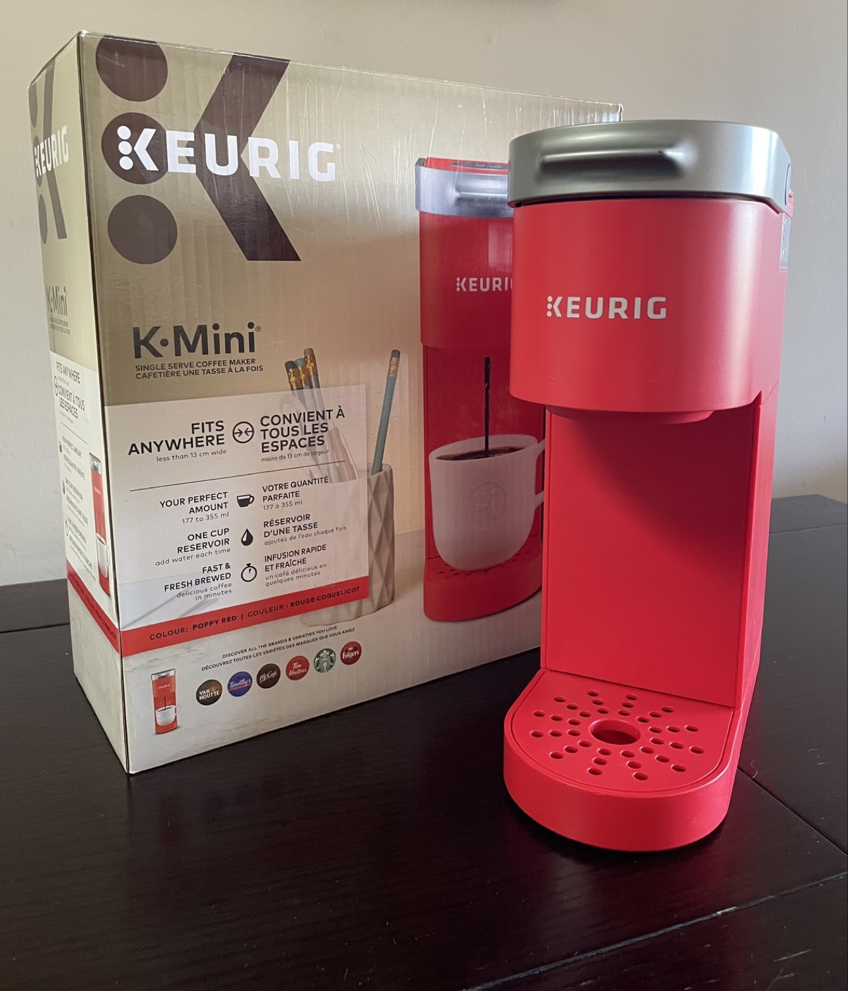 Keurig K-Mini Coffee Maker - Poppy Red