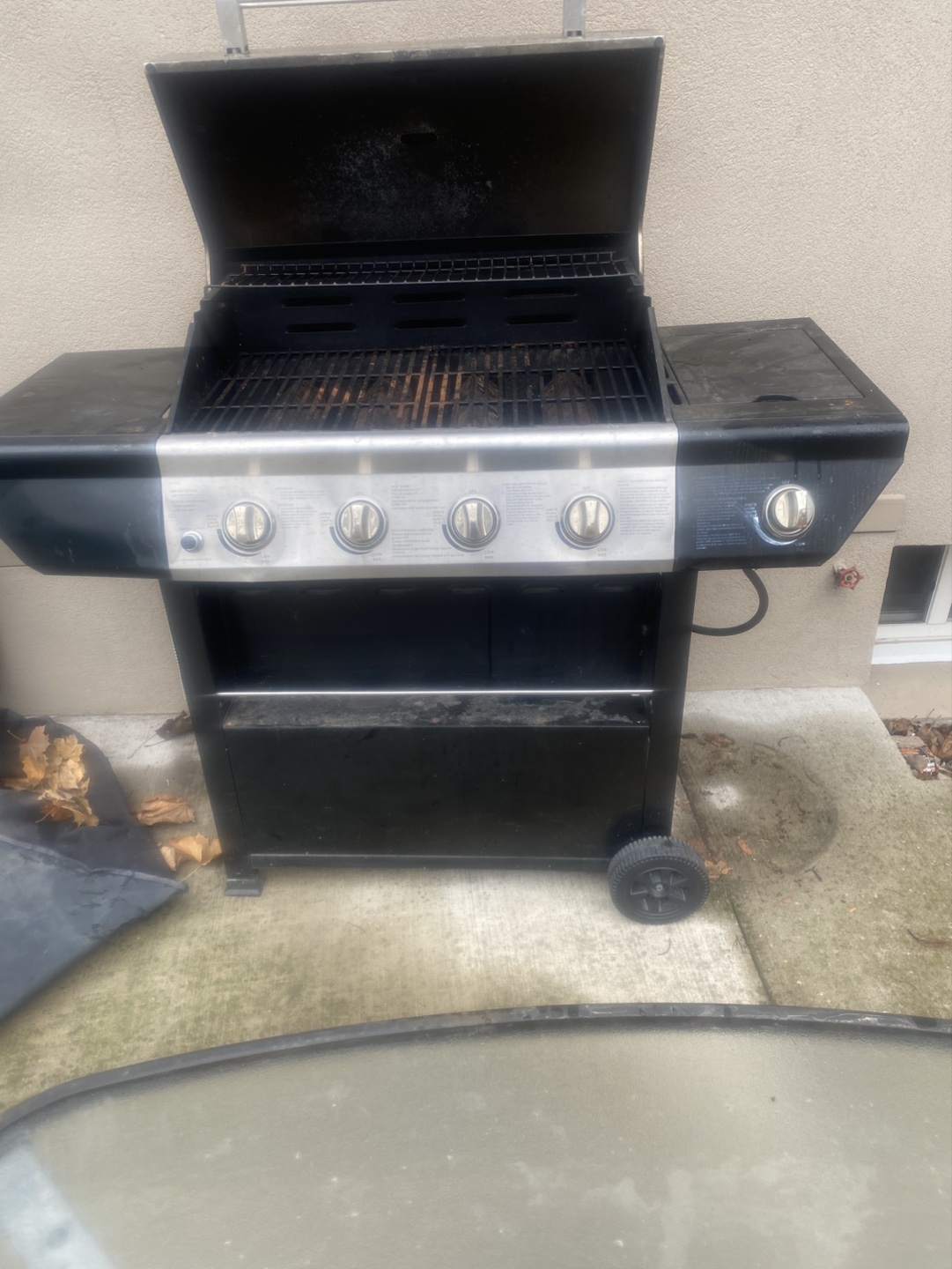 Outdoor Patio Set: Chairs, Table, BBQ, and Hand Truck - photo 5