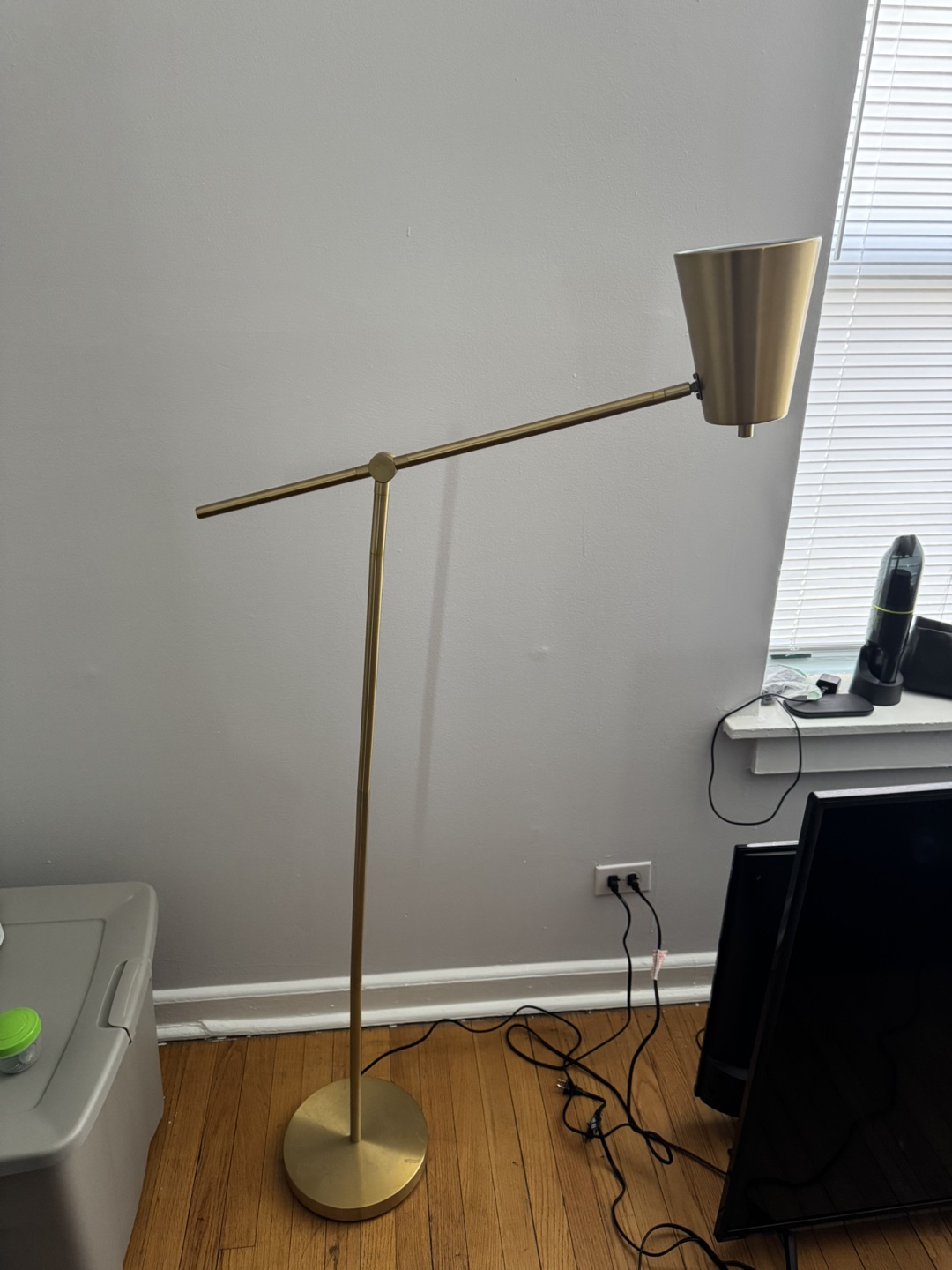 Gold Floor Lamp