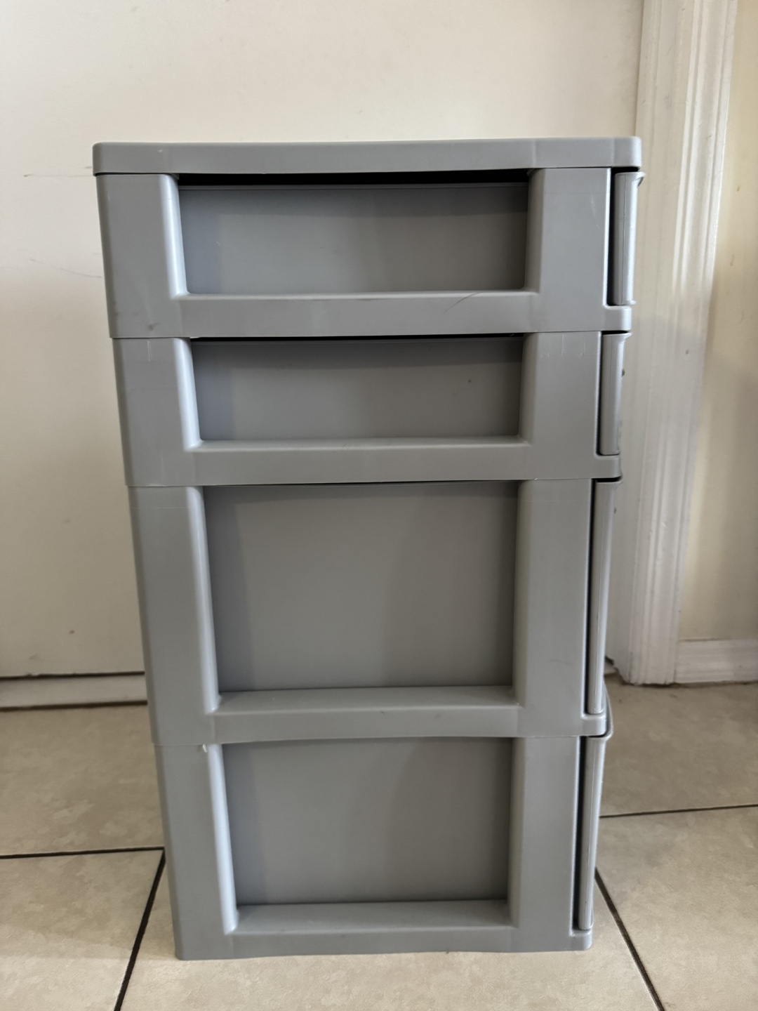 4-Drawer Plastic Storage Organizer - photo 2