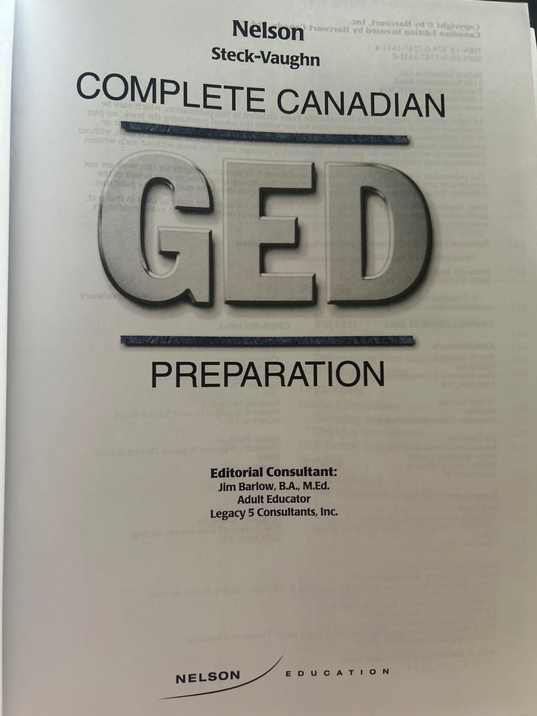 GED preparation paperbook - photo 2