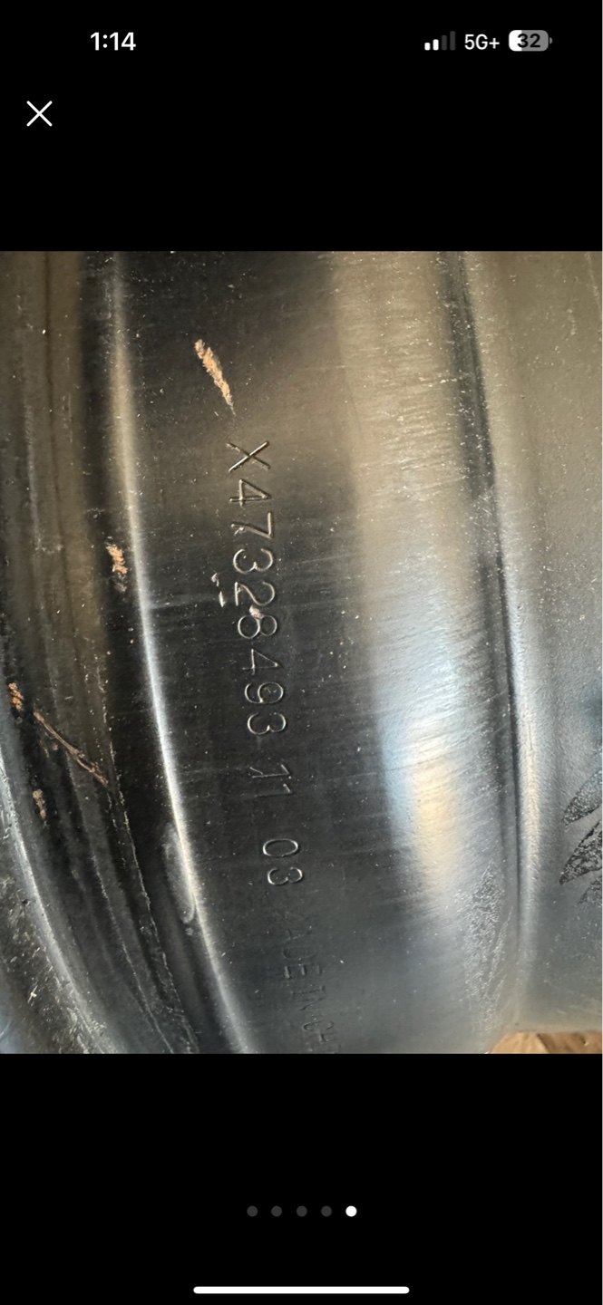 17" Steel Wheel Rim -  Used - photo 5