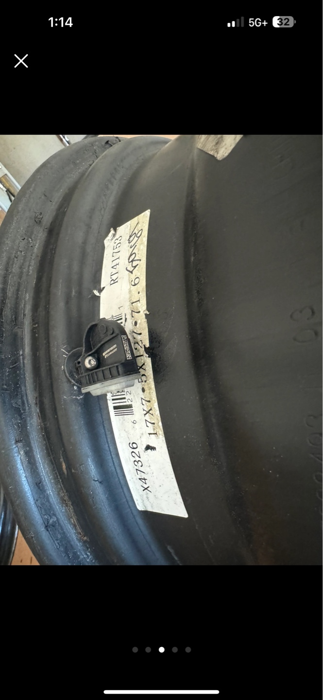 17" Steel Wheel Rim -  Used - photo 3