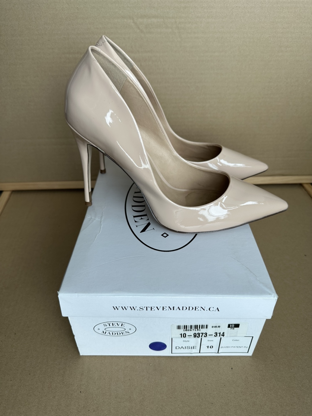 Steve Madden Daisie Blush Patent Pumps - Size 10 - photo 2