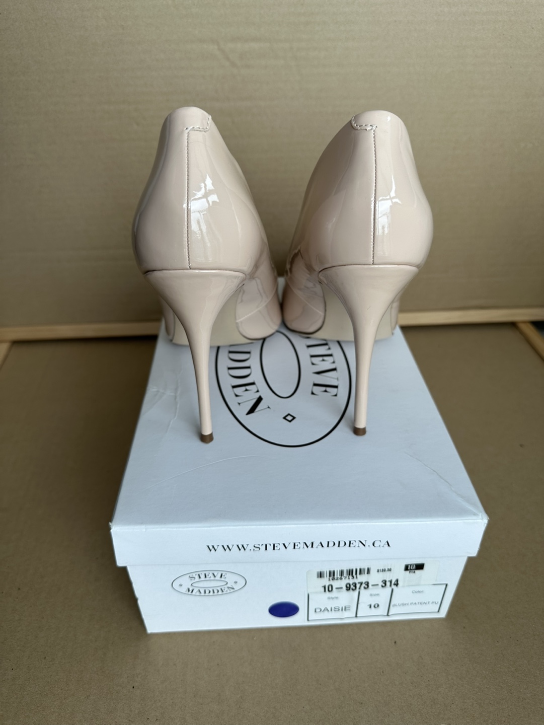 Steve Madden Daisie Blush Patent Pumps - Size 10 - photo 3