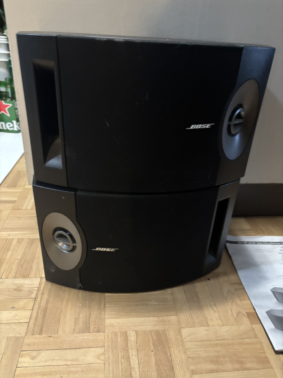 Bose 201 and 301 Series V Direct/Reflecting Speakers