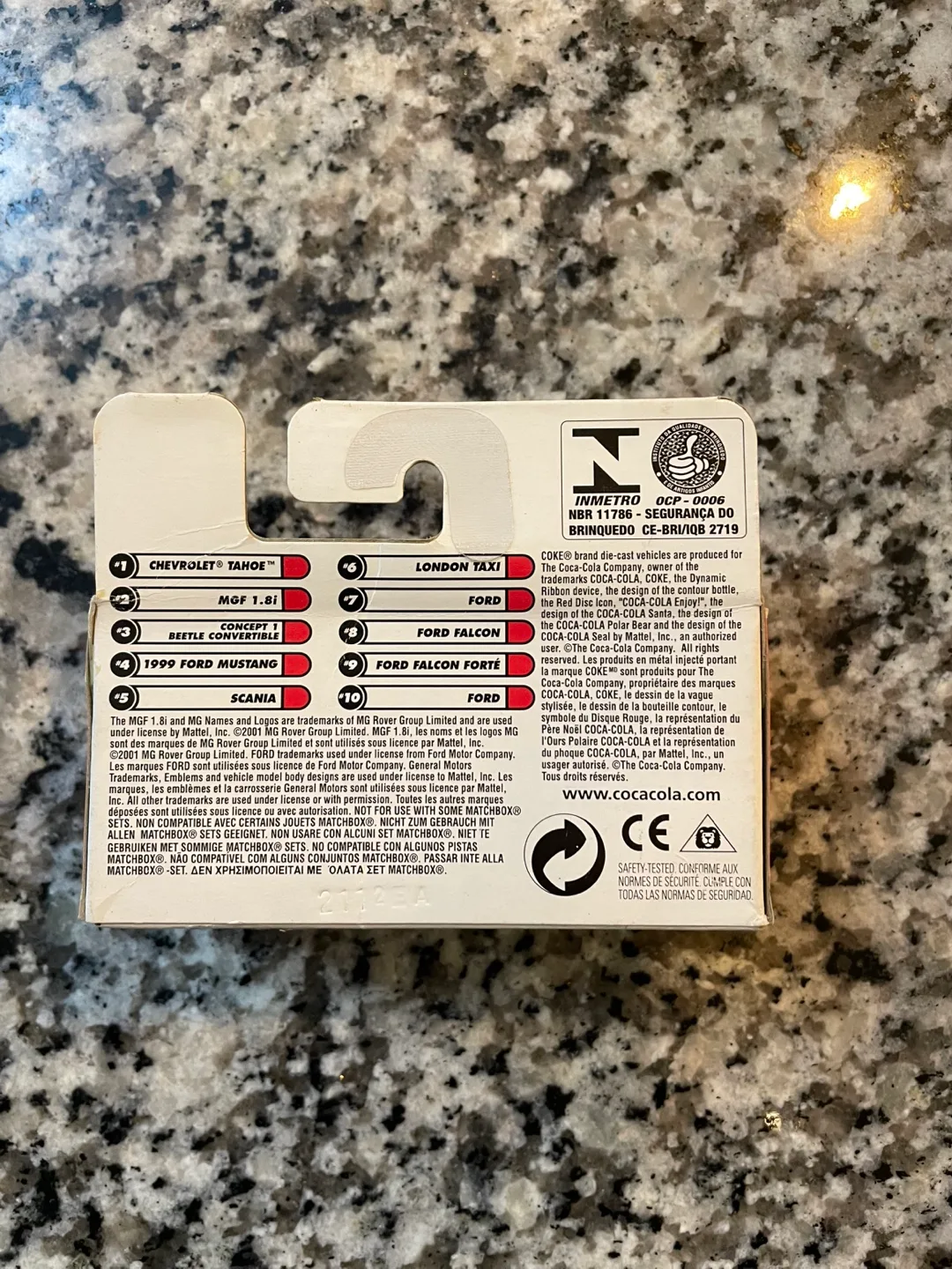 Matchbox Coca-Cola Scania Truck #5 - 2001 image indicator(2)