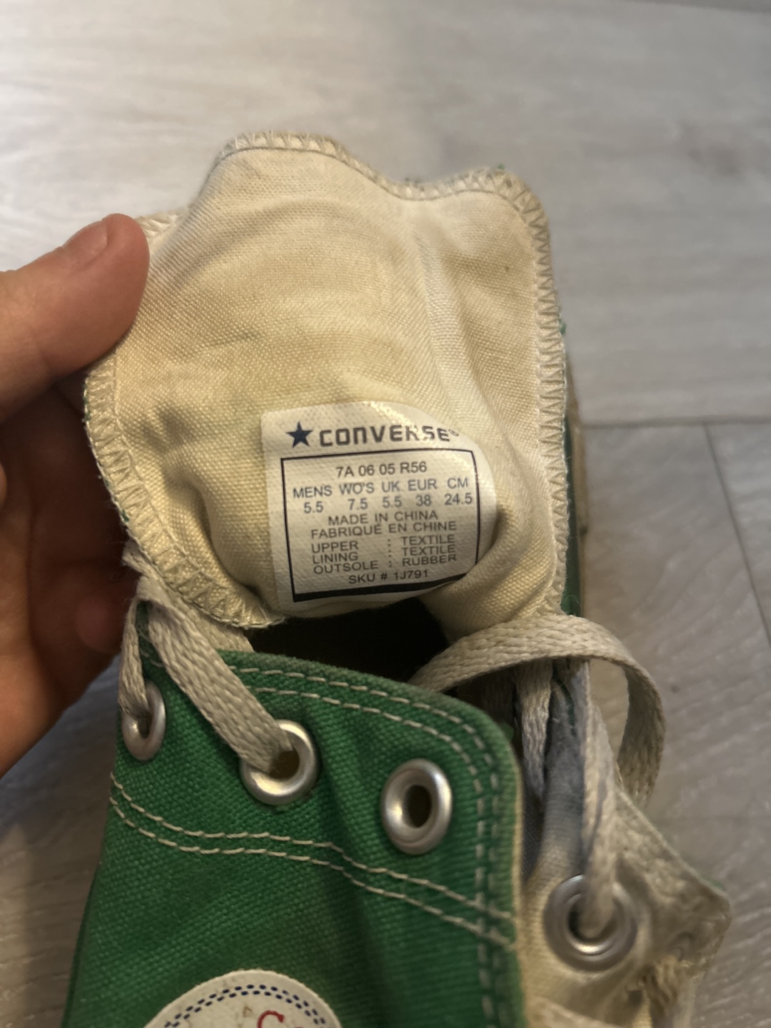 Converse Chuck Taylor All Star High Tops - Green - photo 3