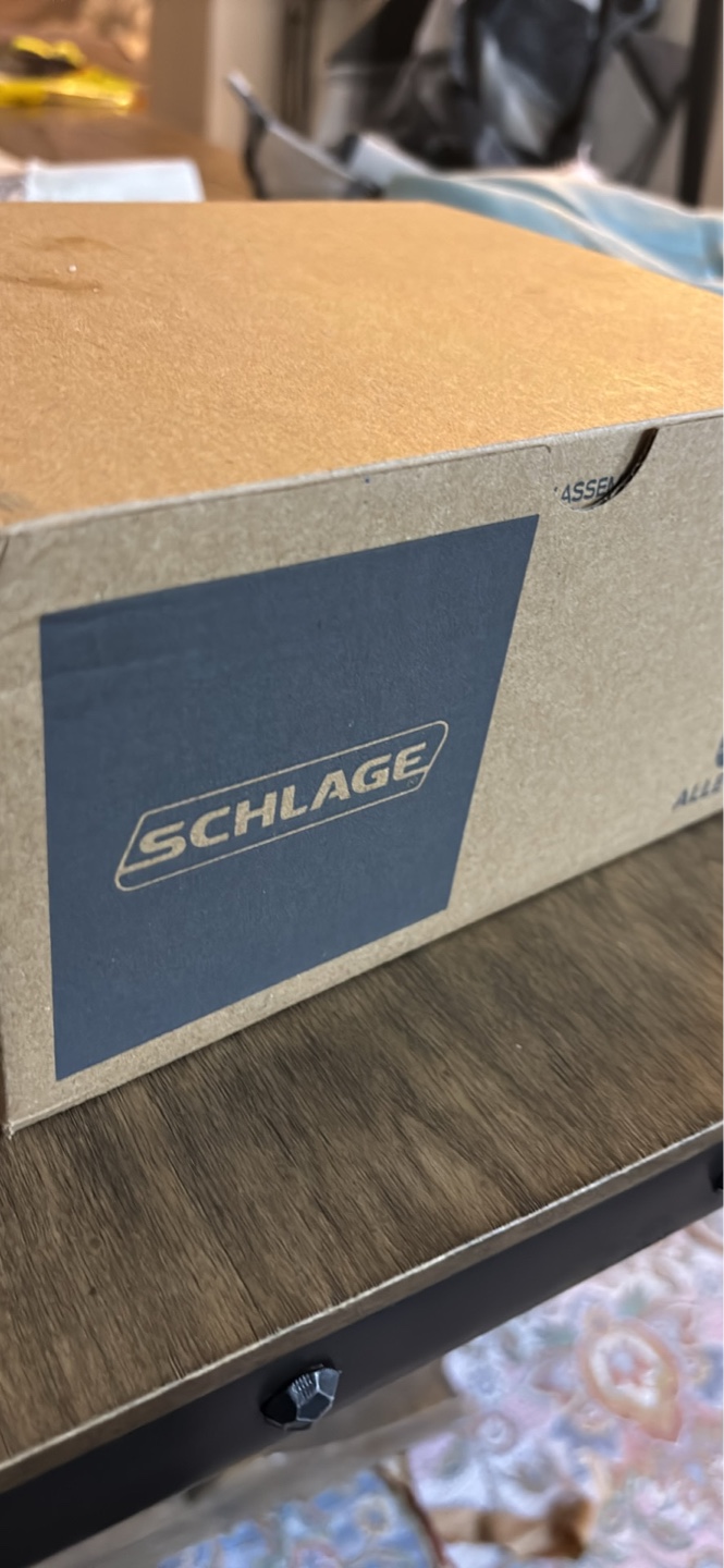 Schlage Keypad Door Lock - Oil-Rubbed Bronze