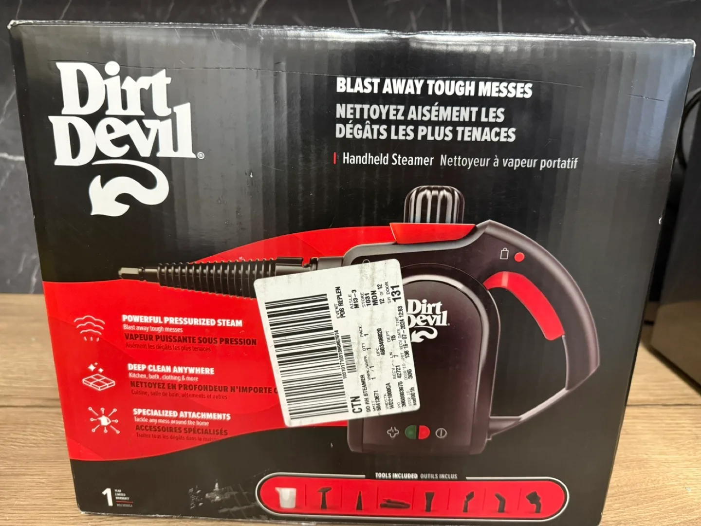 Dirt Devil Handheld Steamer thumbnail