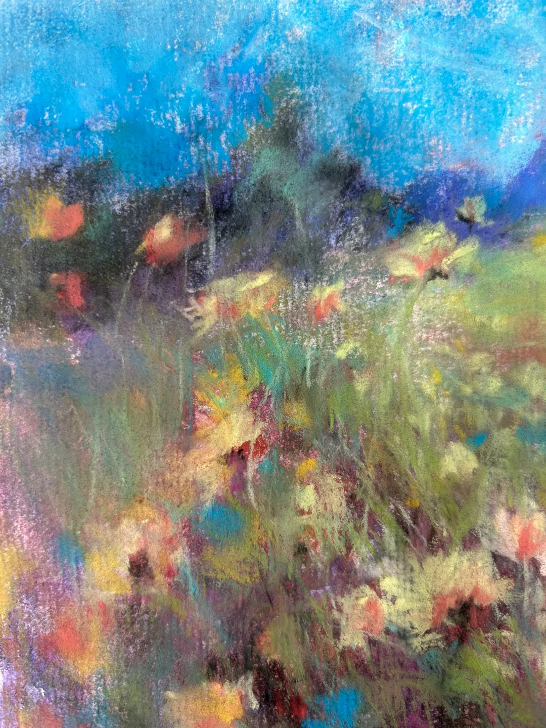 “Wildflower Days” Original Pastel Painting image indicator(3)