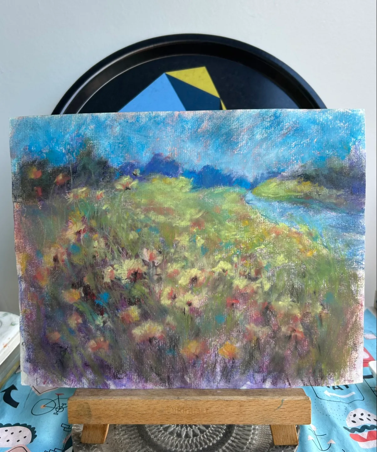 “Wildflower Days” Original Pastel Painting image indicator(2)
