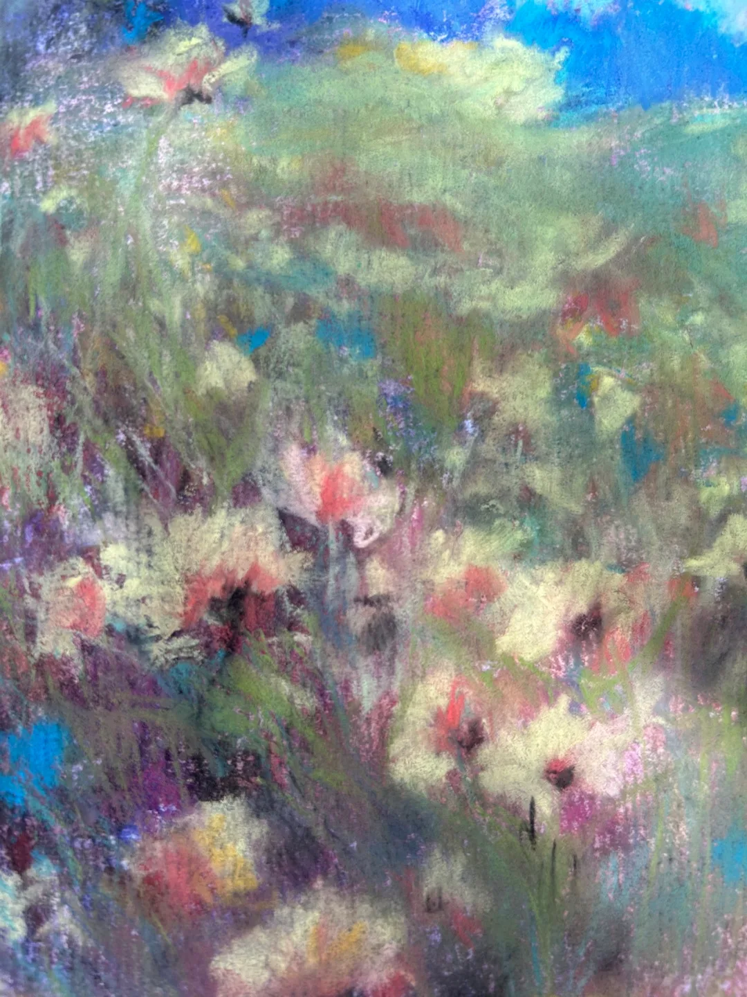 “Wildflower Days” Original Pastel Painting image indicator(4)