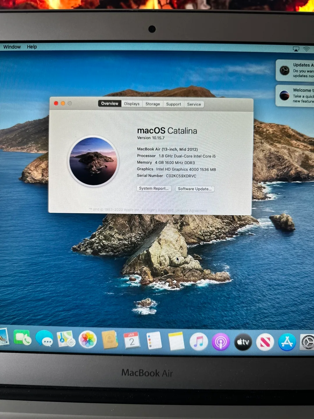 MacBook Air 13-inch, Intel i5 image indicator(3)