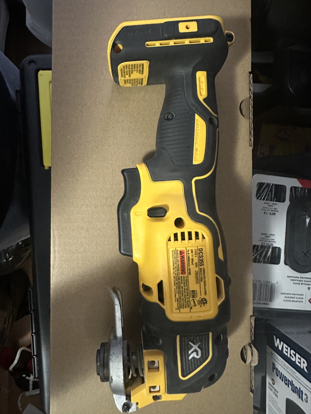 Dewalt 20V Max XR Oscillating Multi-Tool DCS355 - photo 3