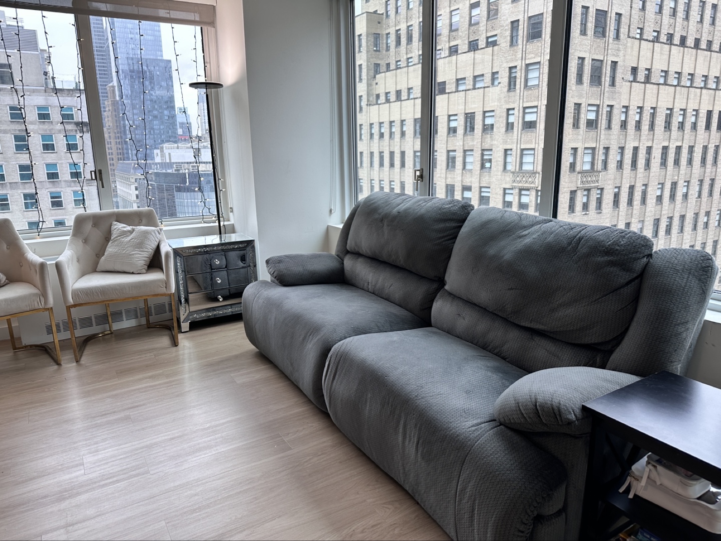 Gray Ashley Reclining Sofa - photo 4
