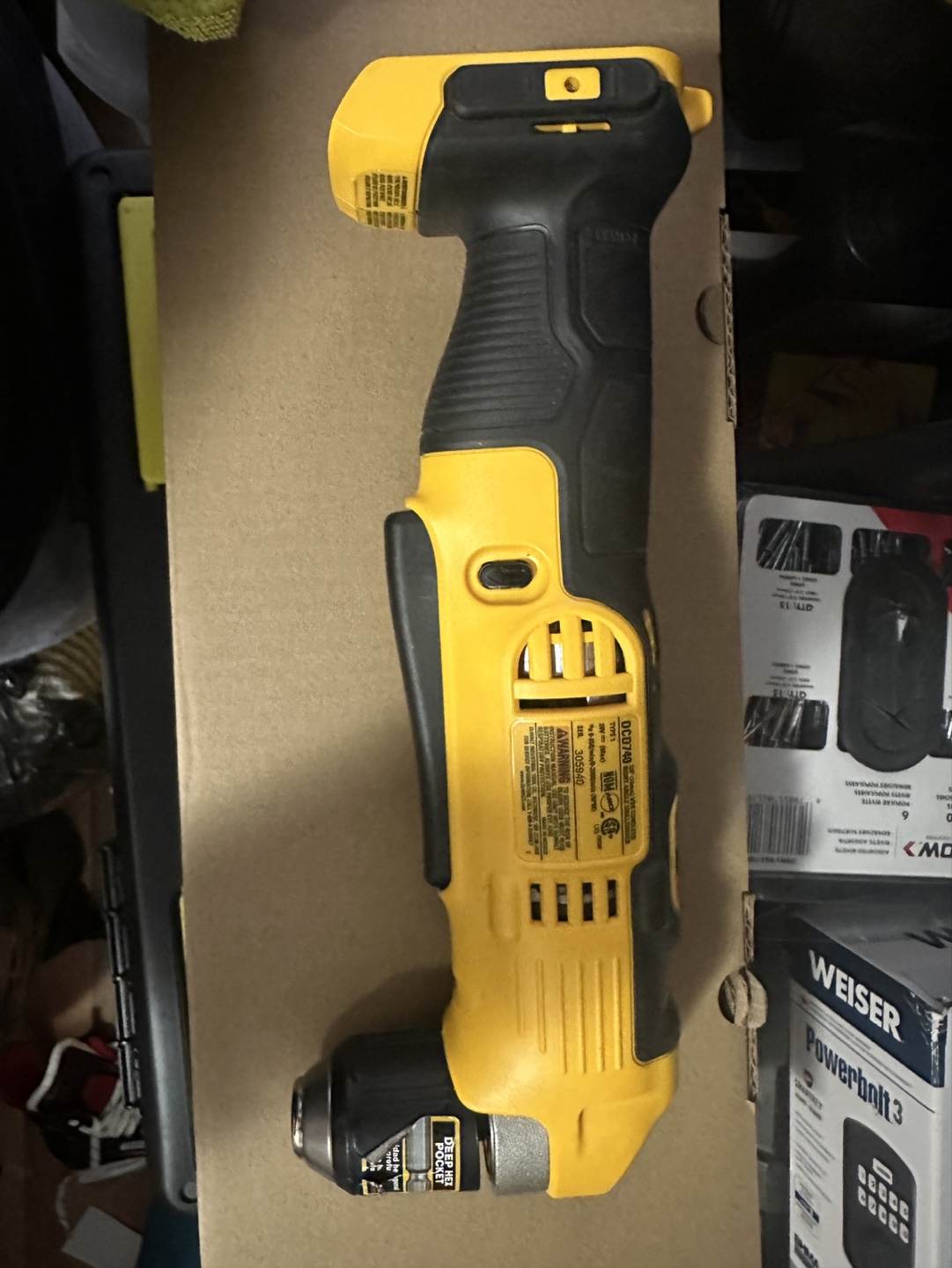 Dewalt 20V Max Right Angle Drill DCD740 - photo 2