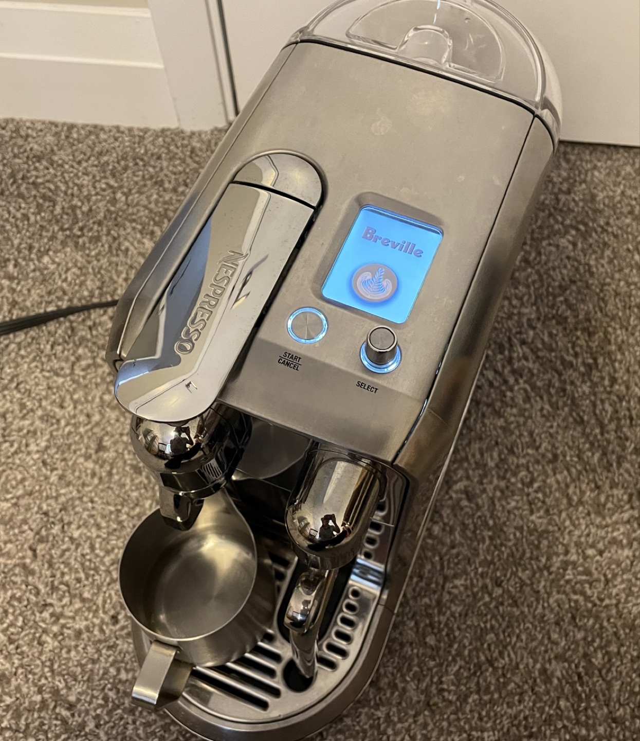 Breville Nespresso Creatista Espresso Machine - Stainless Steel - photo 3