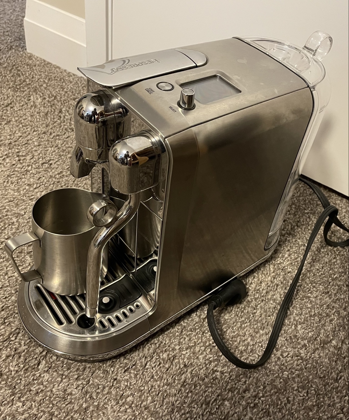 Breville Nespresso Creatista Espresso Machine - Stainless Steel - photo 2