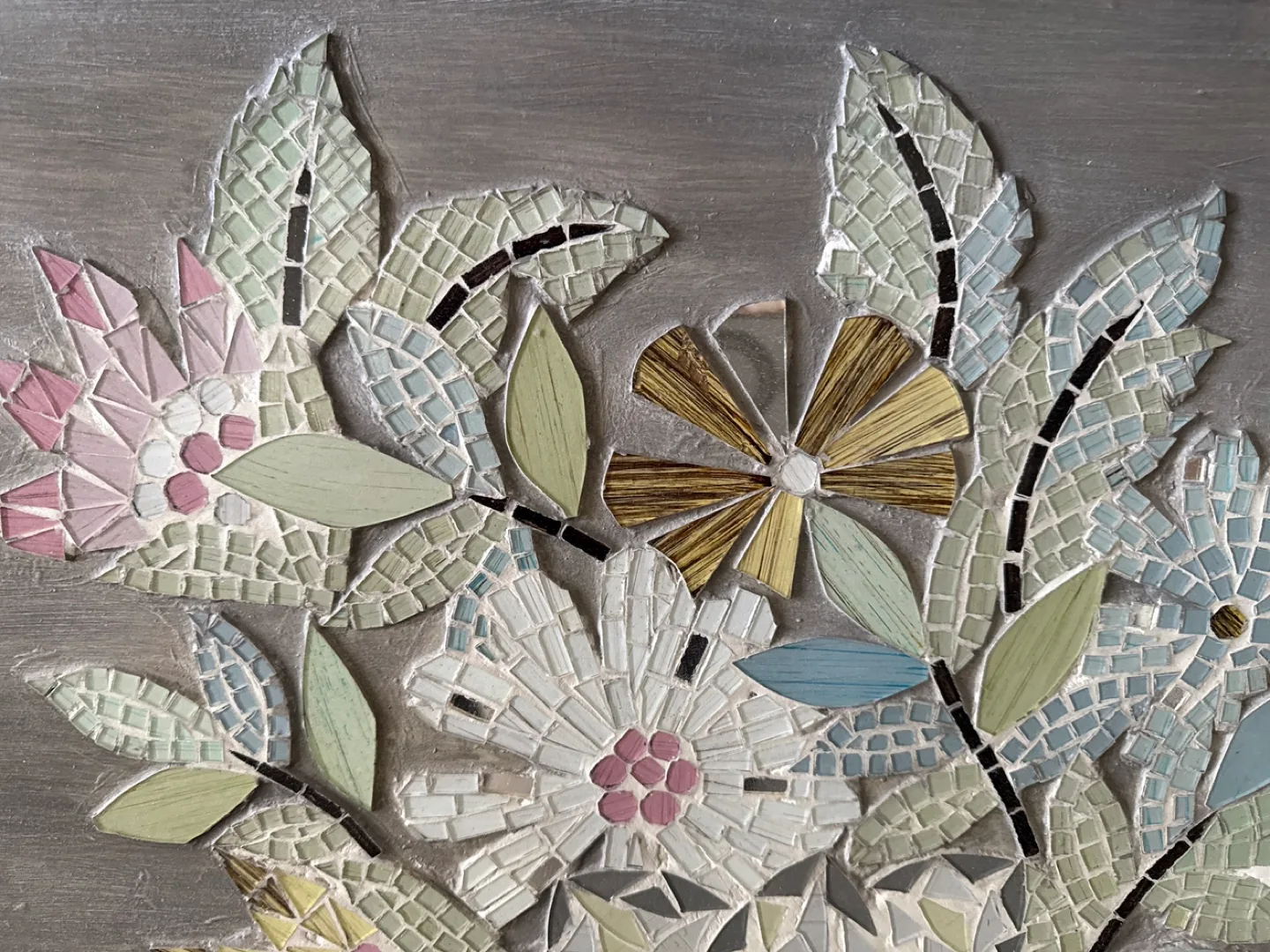 Floral Mosaic Wall Art image indicator(2)