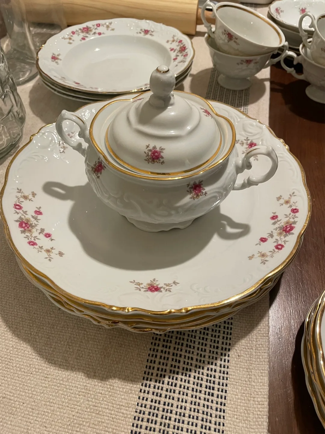 Vintage Rosenthal Romance Dinnerware Set image indicator(9)