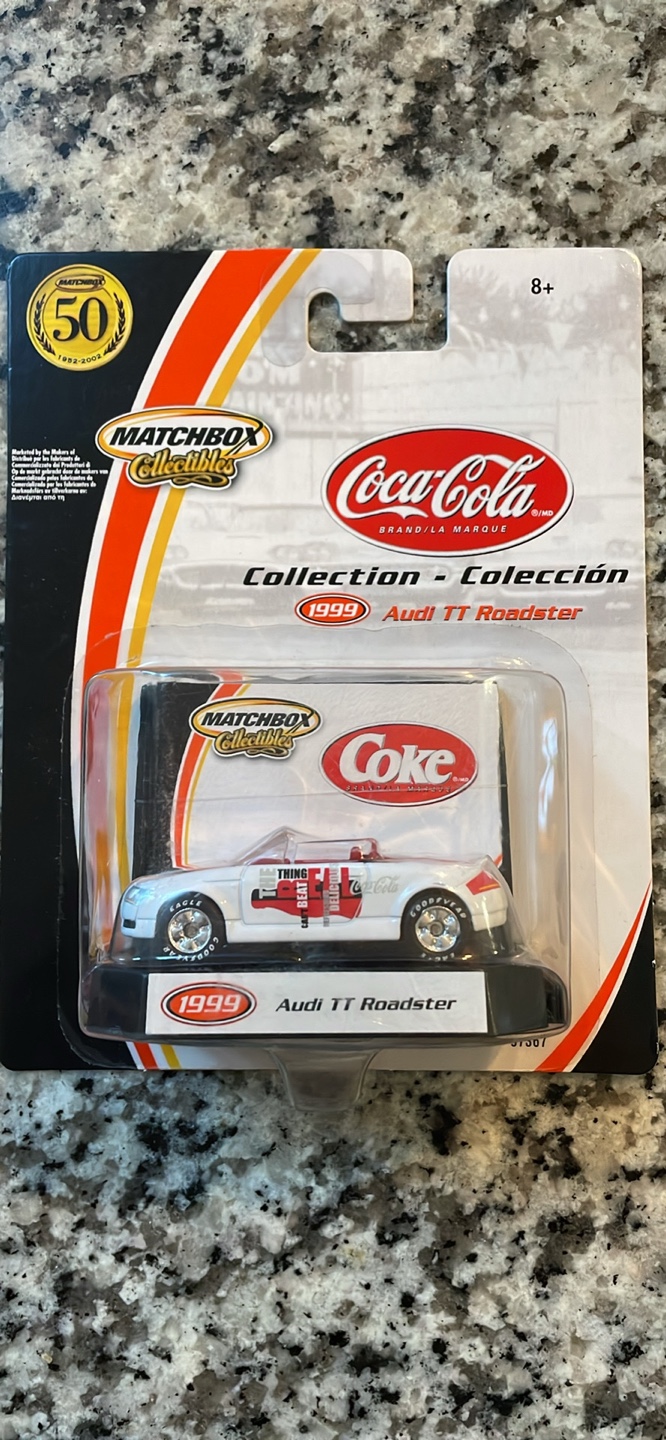 Matchbox Collectibles 1999 Coca-Cola Audi TT Roadster
