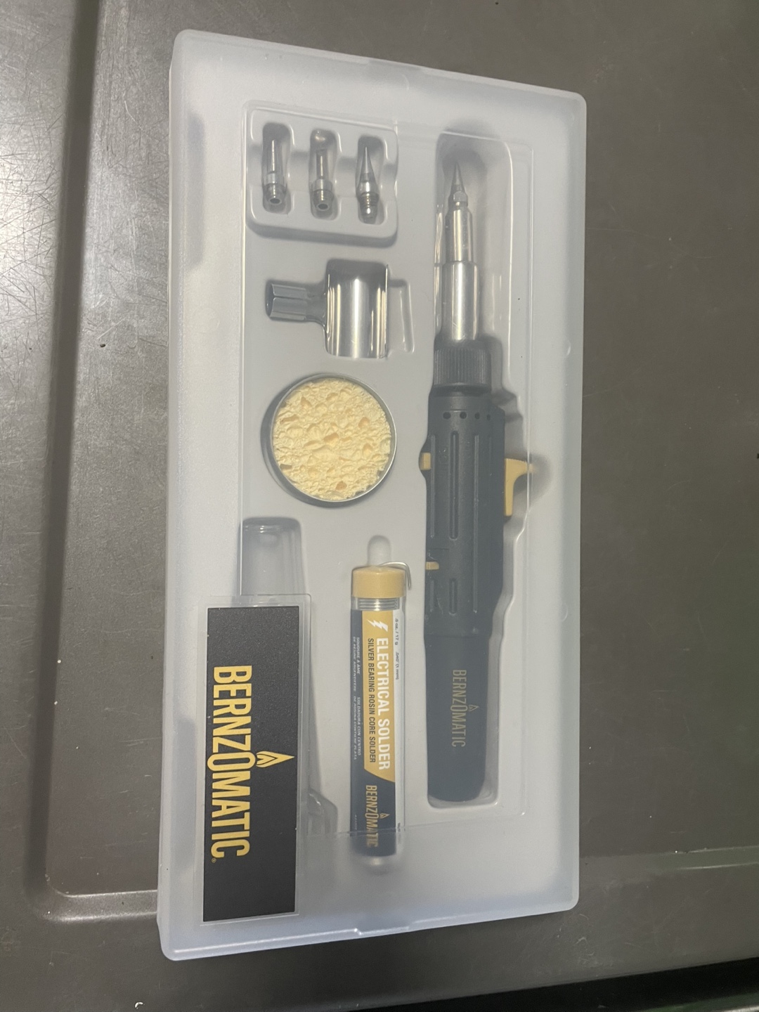 Bernzomatic Butane Soldering Iron Kit
