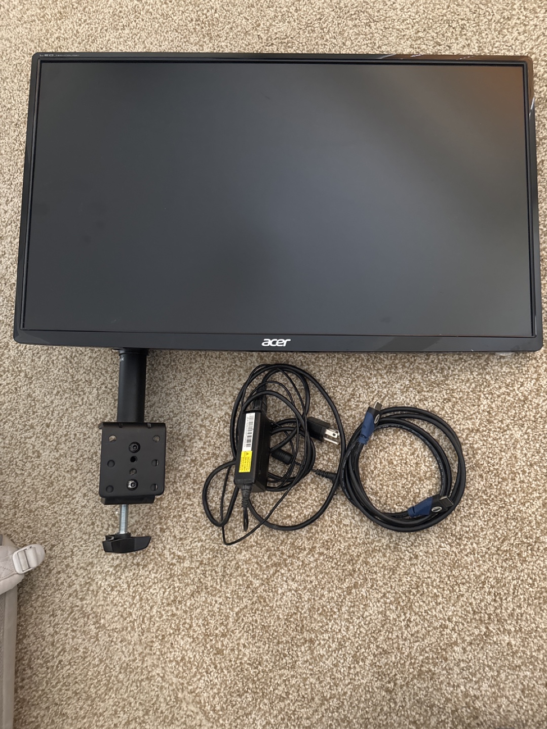 Acer G227HL 27-inch LCD Monitor with Stand and BenQ ScreenBar - photo 4