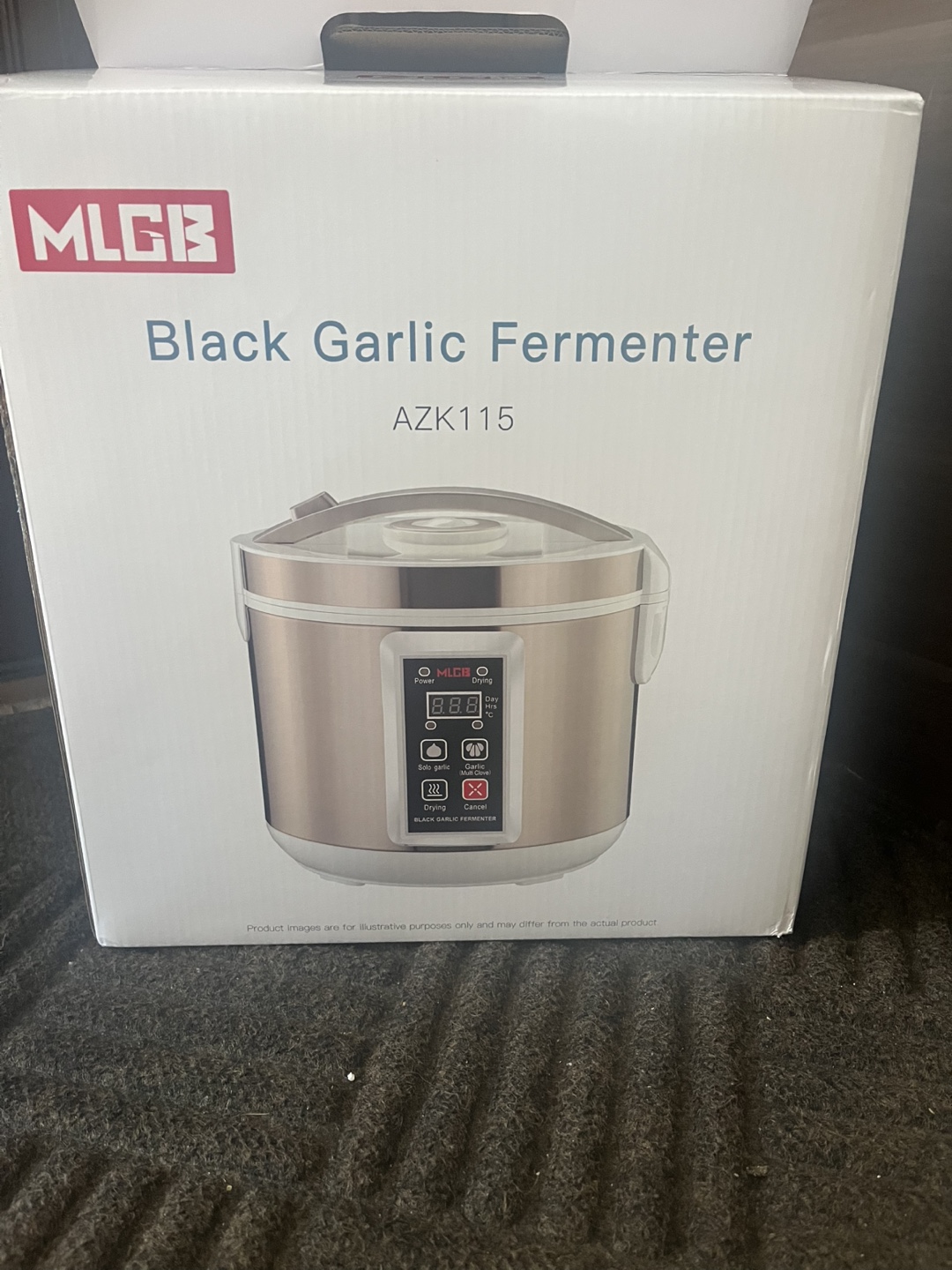MLGB AZK115 Black Garlic Fermenter 6L Black-Gold - photo 2