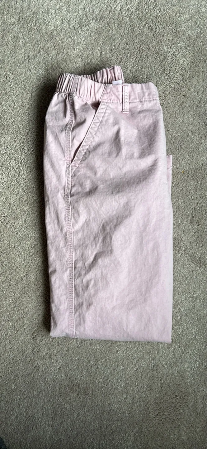 Old Navy Women Pink Chino Pants Size M thumbnail