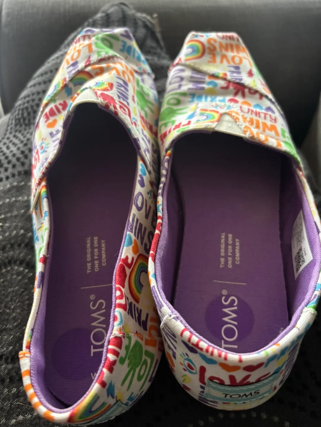 TOMS Pride Rainbow Slip-On Shoes image indicator(5)