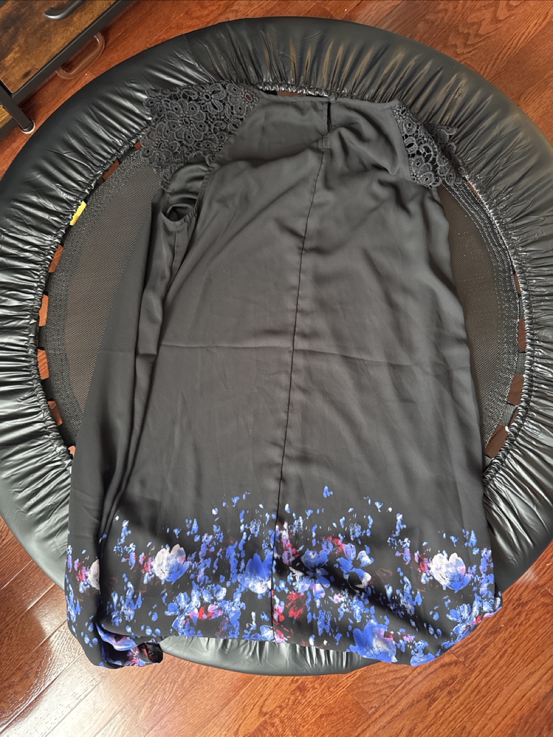 Thyme maternity Black Floral Dress Size S/P - photo 2