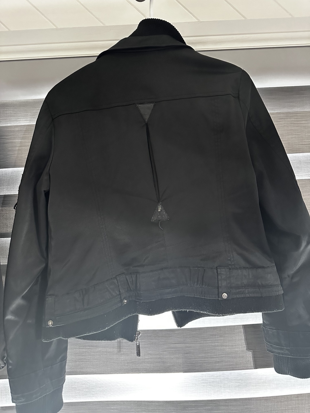 Women's Faux Leather Jacket - Size M - photo 2