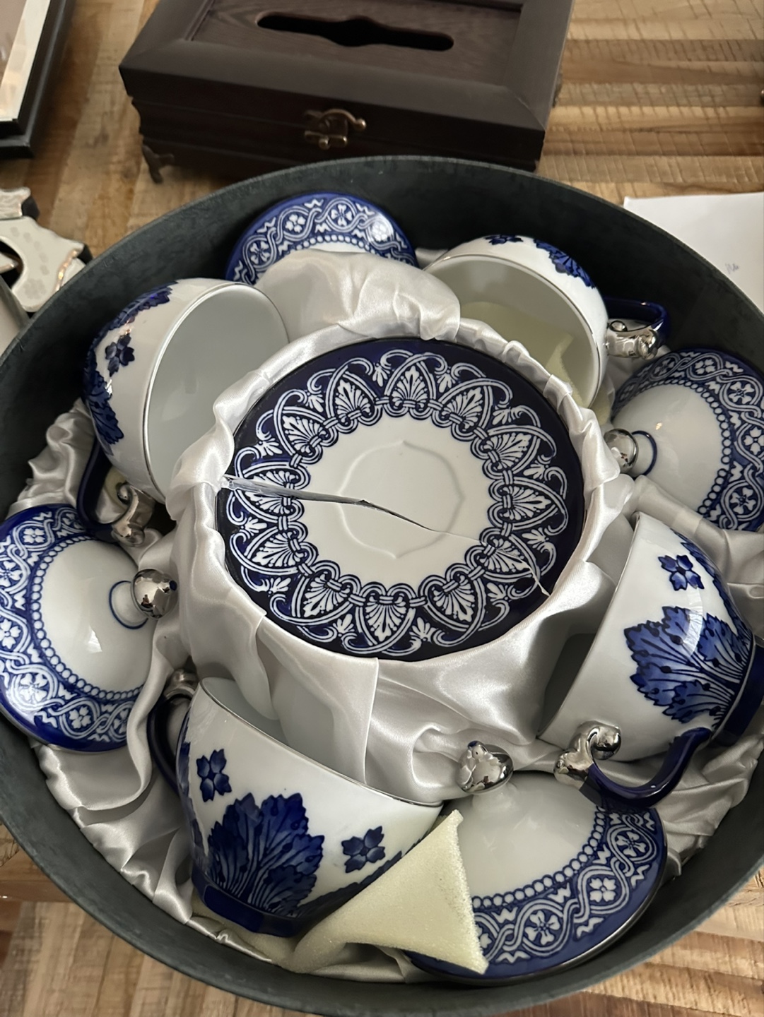 Bombay Teacup and Saucer Set - photo 2
