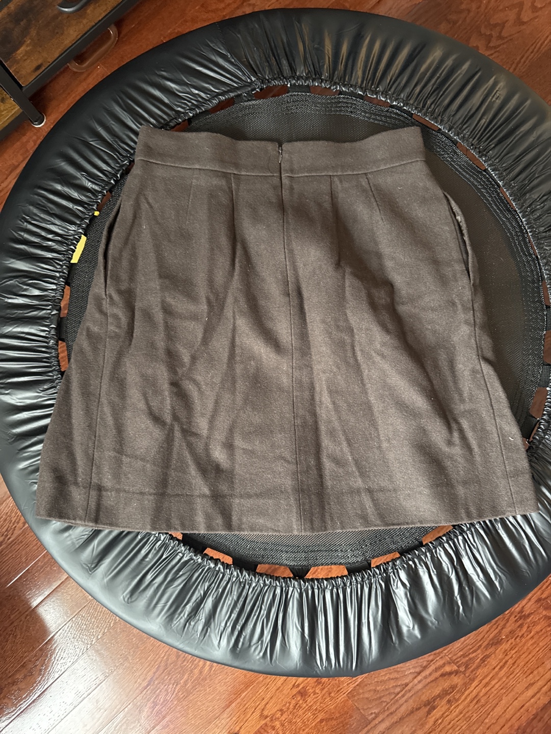 Uniqlo Brown wool A-line Skirt Size 12 - photo 2