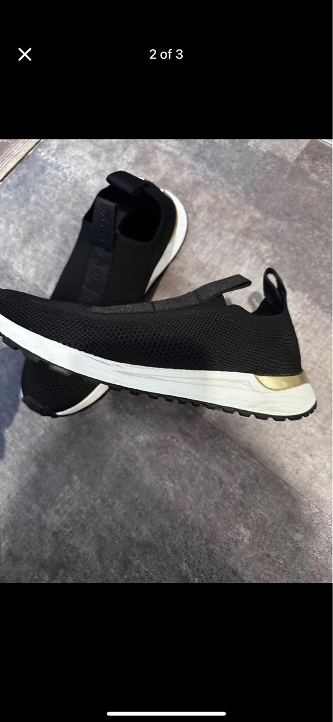 Michael Kors Black Knit Slip-On Sneakers - photo 2