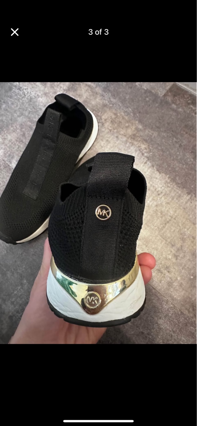 Michael Kors Black Knit Slip-On Sneakers - photo 3