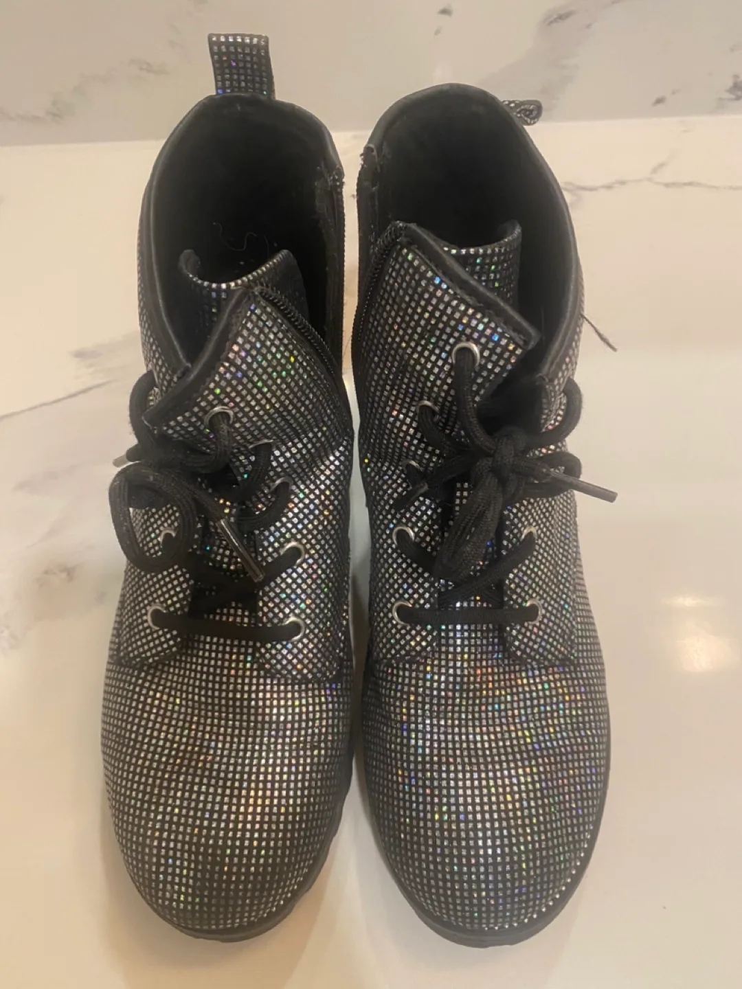 Sparkle Combat Boots image indicator(3)